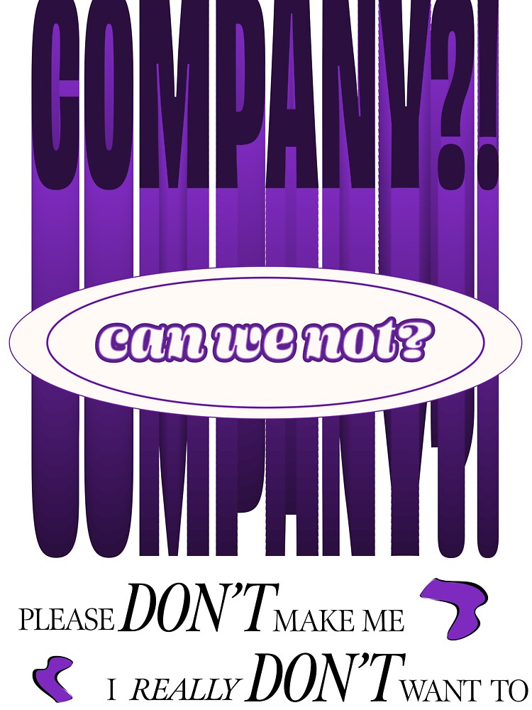 Company?! (purple) | Cerulean Creative by Cerulean Creative