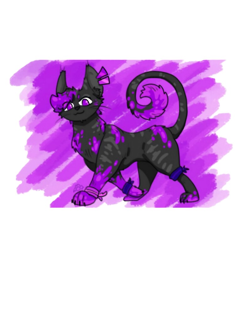 Purple Feline by Echomyriad