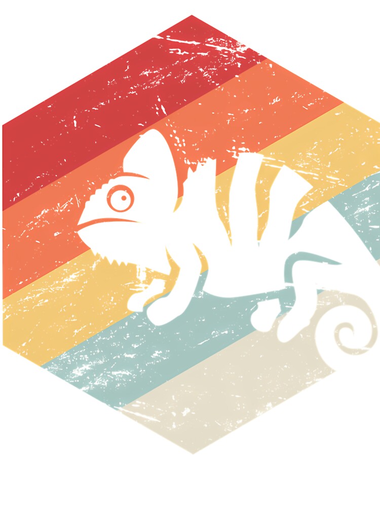Retro Vintage Chameleon by DarbyVon