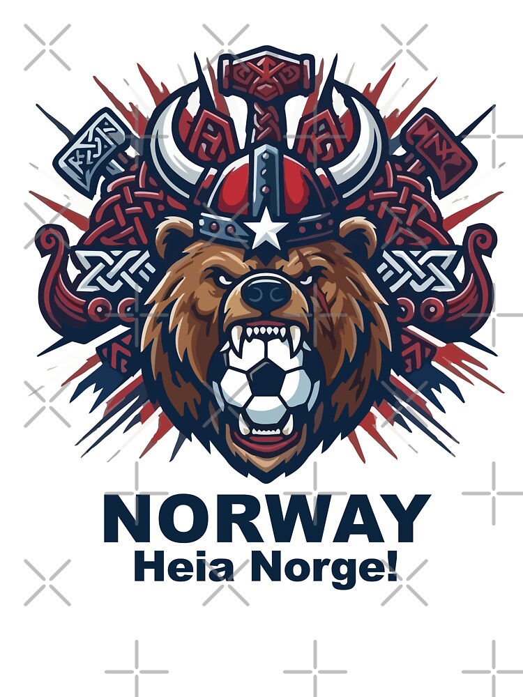 World Cup Norway Football Bear by MarcV88