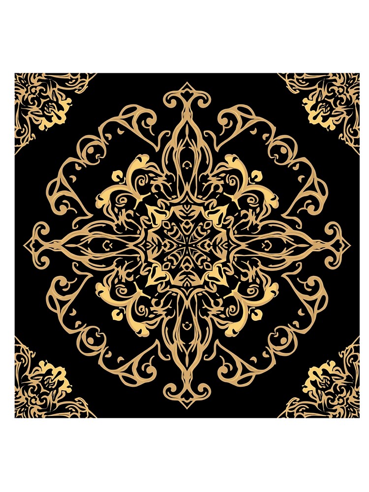 Golden symetry design for t shirt by MychoiceMytrend