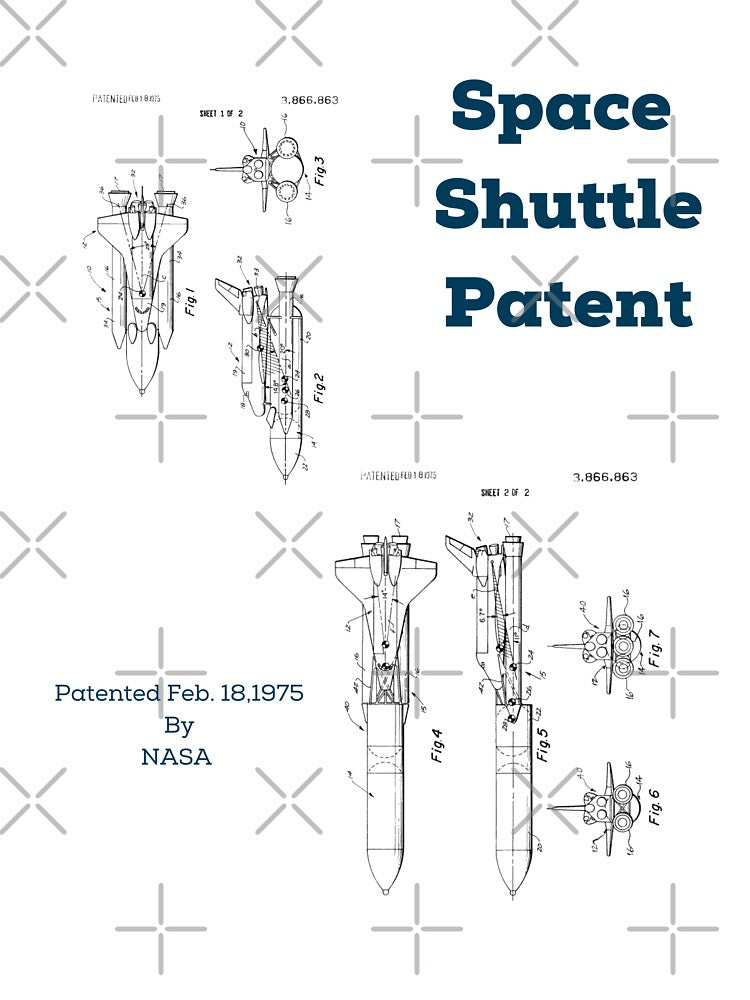 NASA Space Shuttle Patent (1975) by albix81