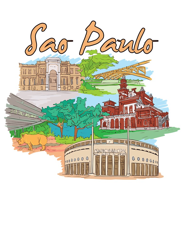 Sao Paulo Brazil - Beautiful Places Around The World by Ding-One