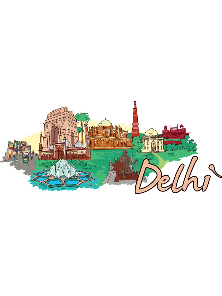 Delhi India - Beautiful Places Around The World by Ding-One