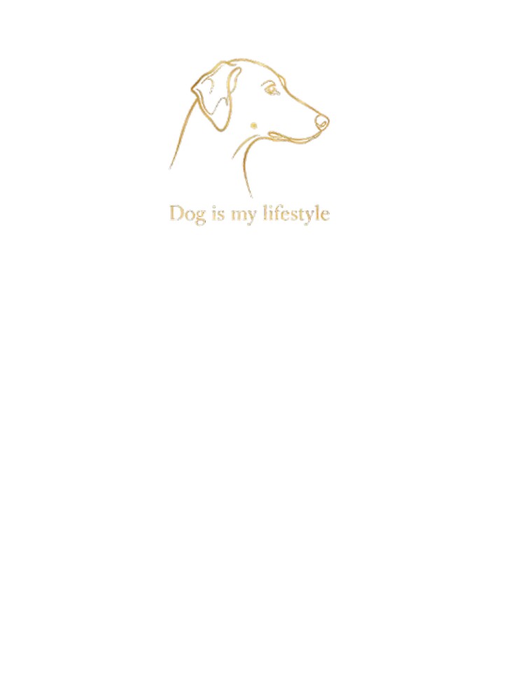 Dog Is My Lifestyle Minimal Luxury by Mafmoh