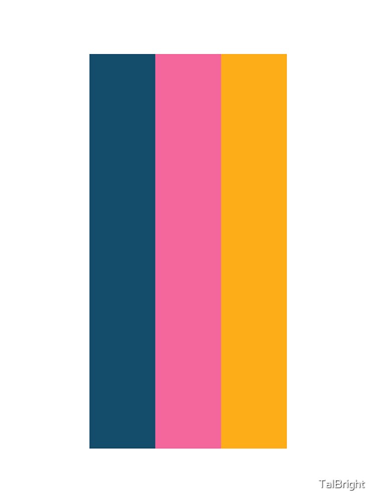 Retro vintage color stripes by TalBright