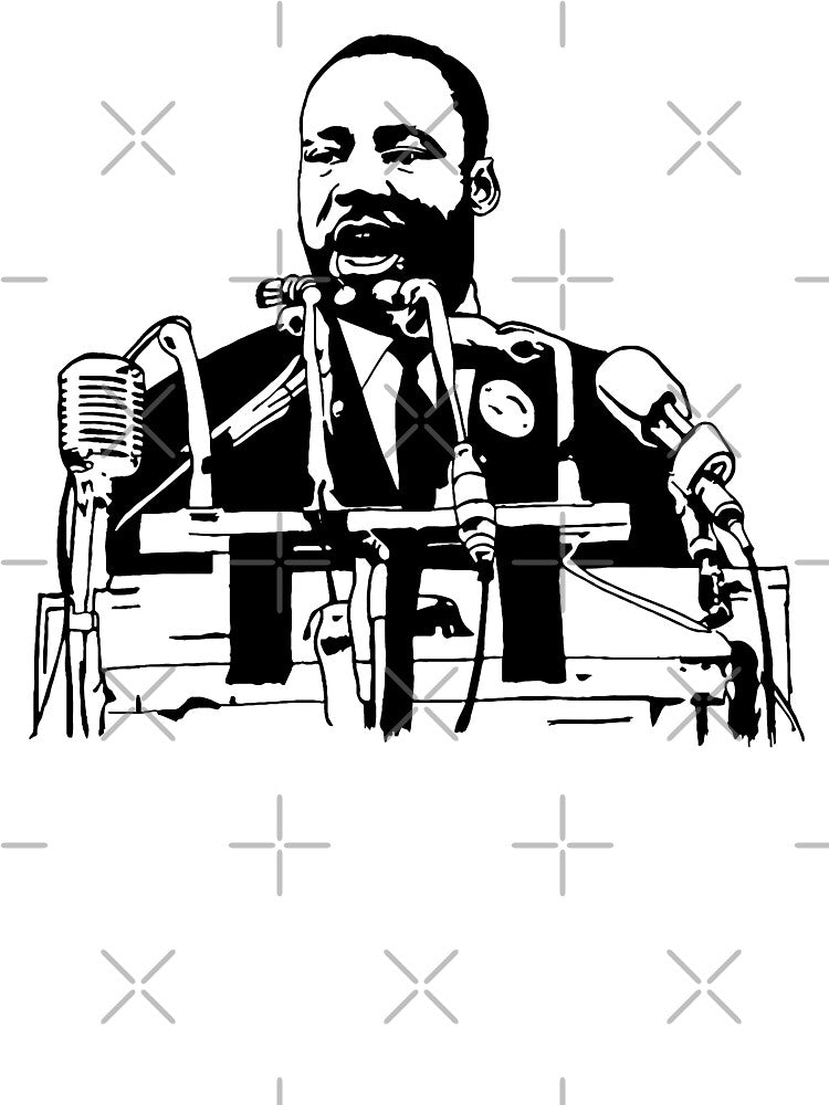 Martin Luther King Inspired Shirt, Kids Crew Neck, Toddler Tee, MLK Tee, MLK Toddler Tee, Luther King Shirt, Kids Tshirt, History Kids Shirt by ixenn