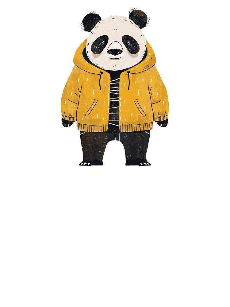 Oversized Style Panda by Longitscares