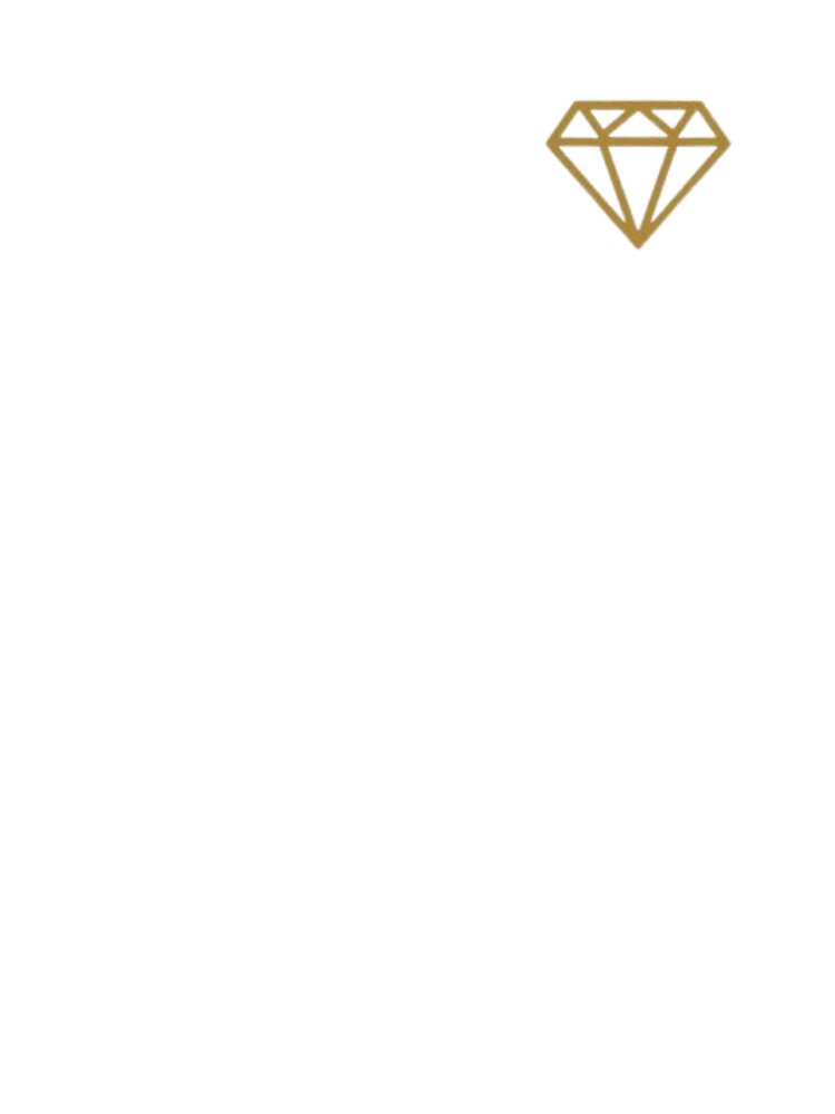 Minimalist Gold Diamond Luxury Icon Design by Thebiglion