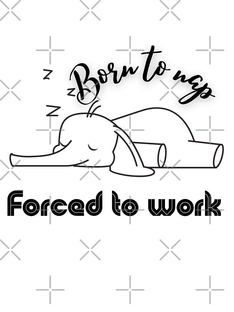 Baby elephant to nap​ by upupupshop