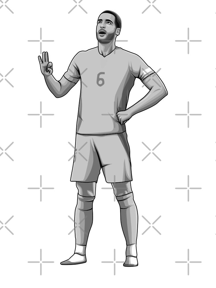 Mikel Merino Black and White Version by Aldduardo