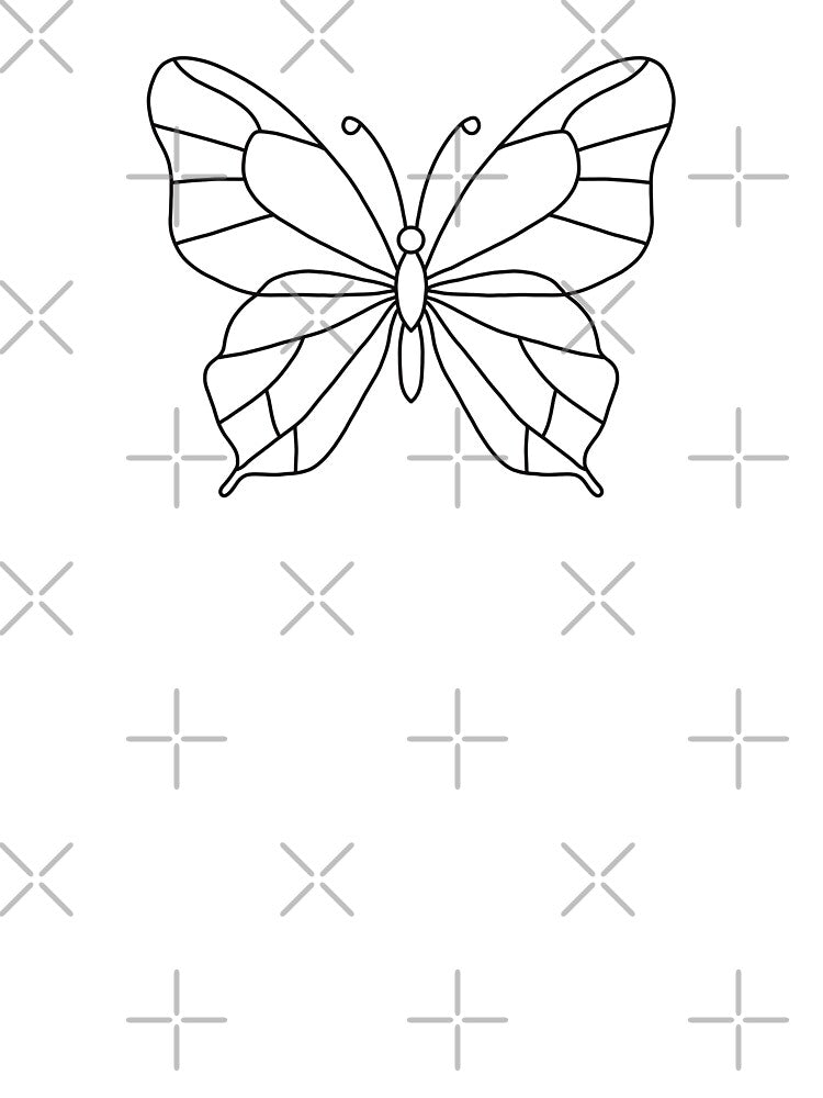 Minimalistic butterfly by Inspiredbydavina