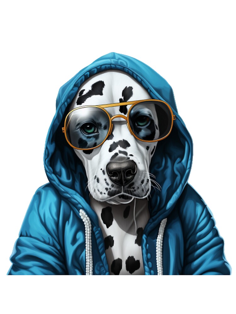 Funny dog in stylish outfit by Dreamtodream