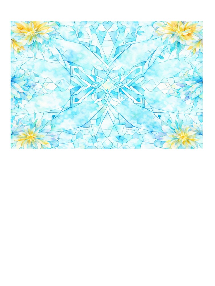 Aqua Bloom Symphony – Kristallene Blüten im Wasserlicht by Colorshow-relax