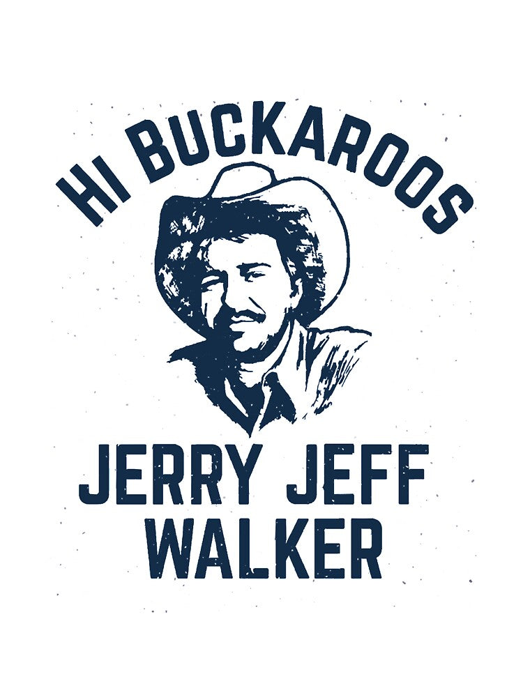Hi Buckaroos Jerry Jeff Walker Premium by trieudalan