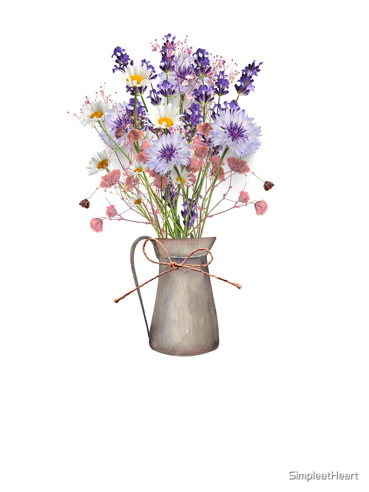 Casual Spring Flower Bouquet by SimpleatHeart