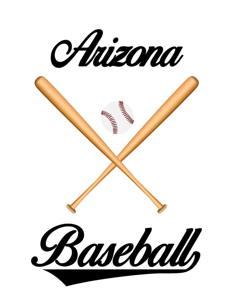 Arizona Baseball T-Shirt for Men and Women by AllStarMerch