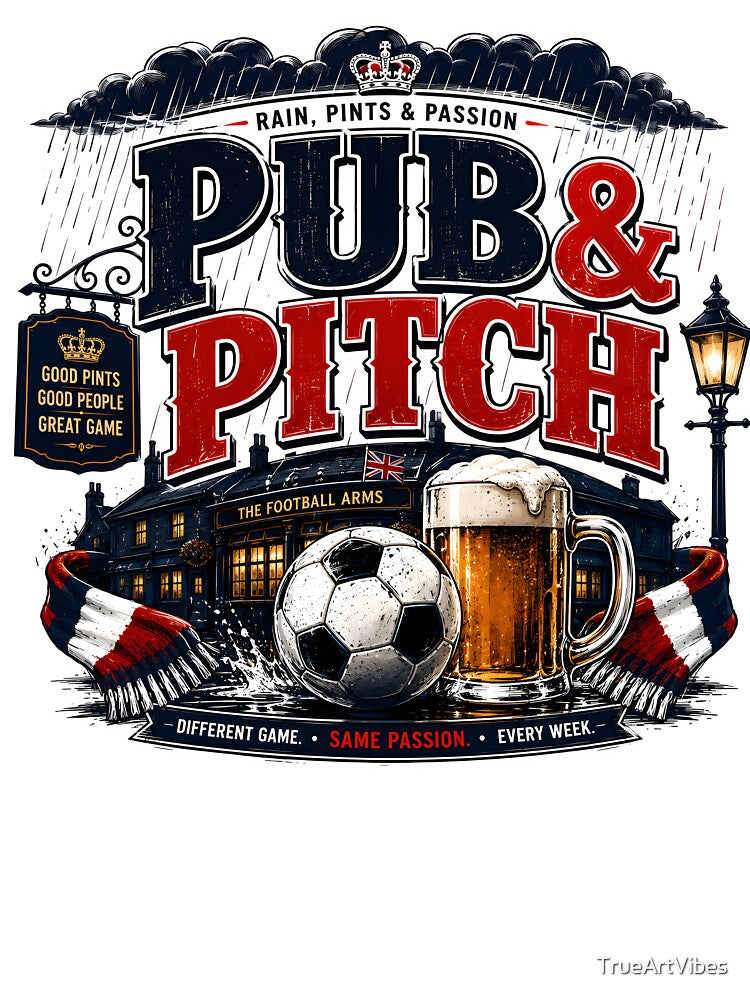 uk club soccer, club soccer england, soccer team pride, uk football pub by TrueArtVibes