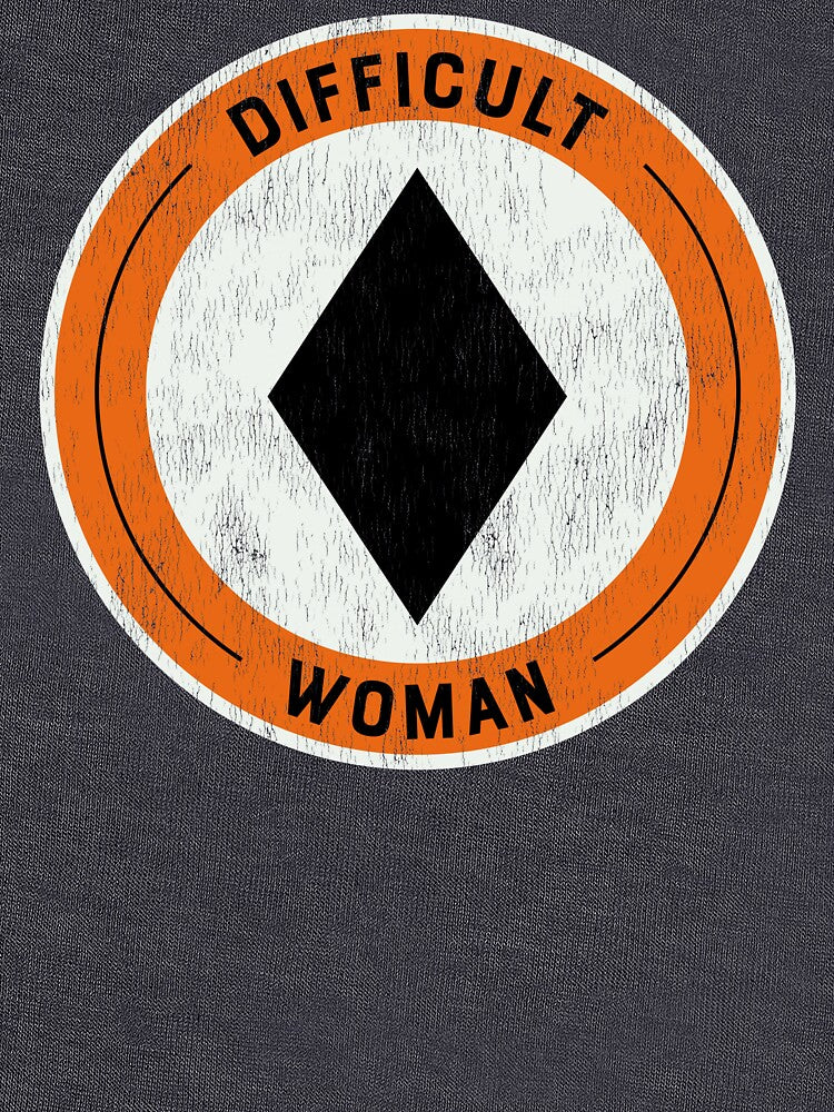 Difficult Woman - Black Diamond Skier by Design Sparkes