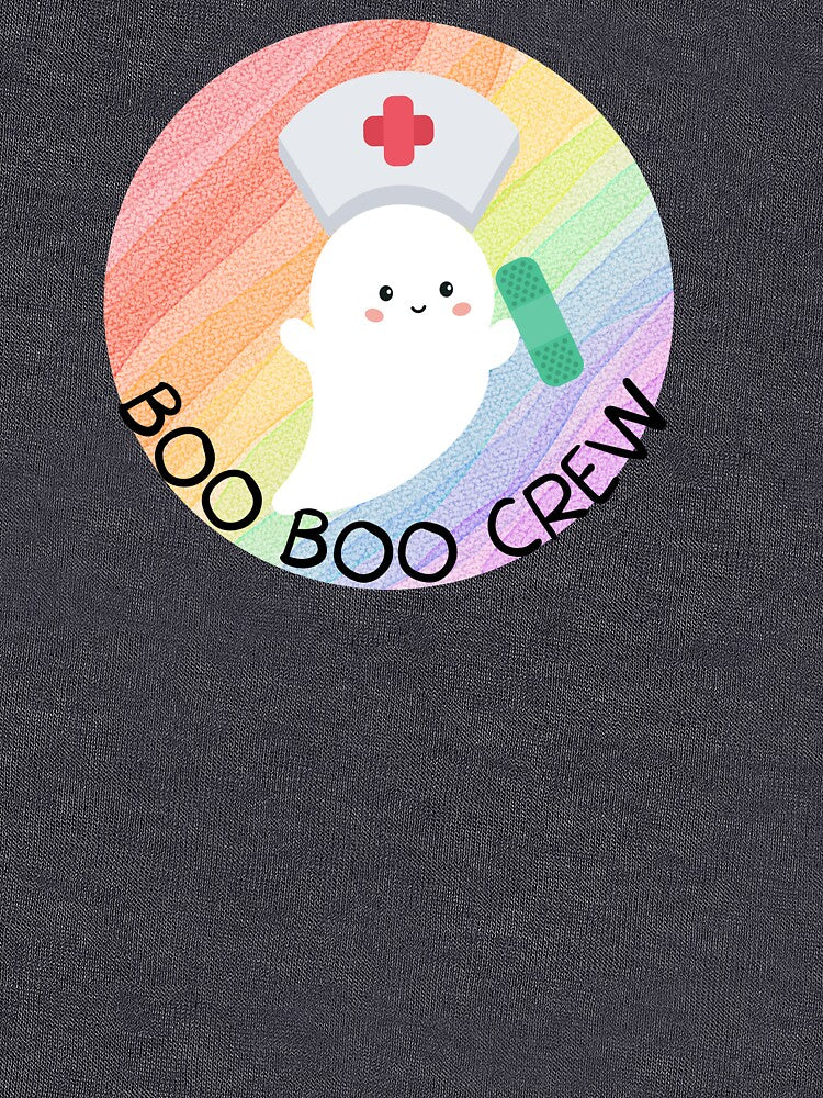 Boo Boo Crew Nurse Ghost Halloween by ZazzyPumpkin