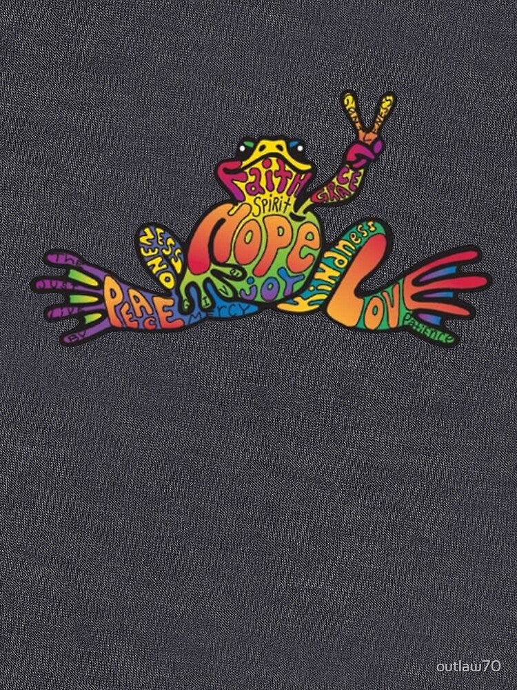 Peace hope faith frog by outlaw70