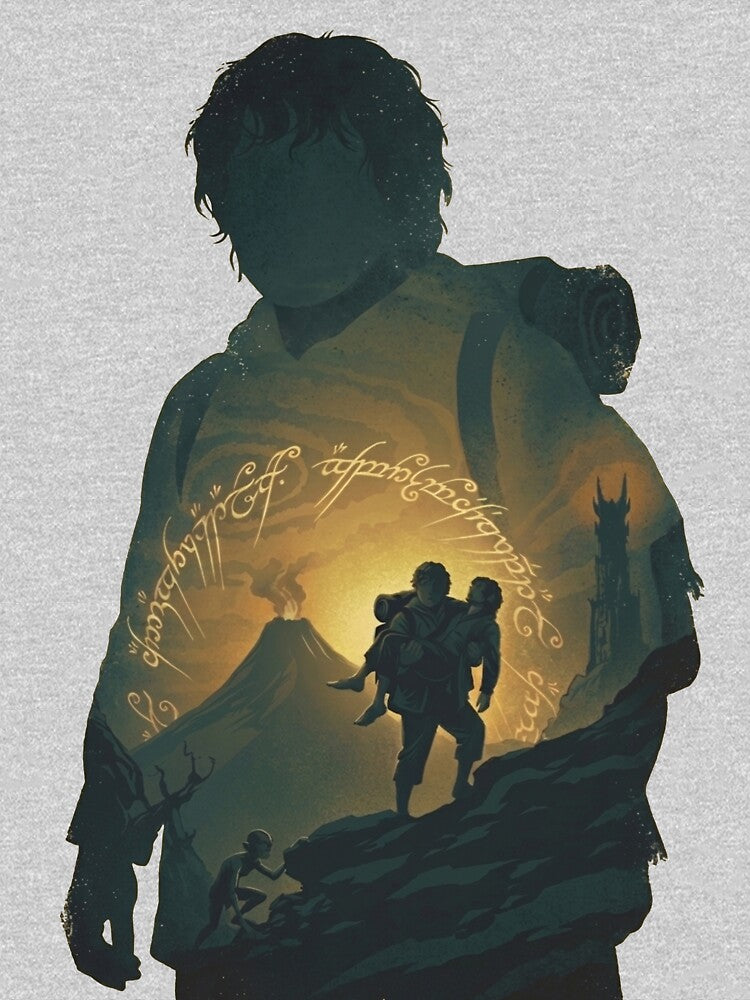 Samwise Gamgee Silhouette by Crumpet's Crafts