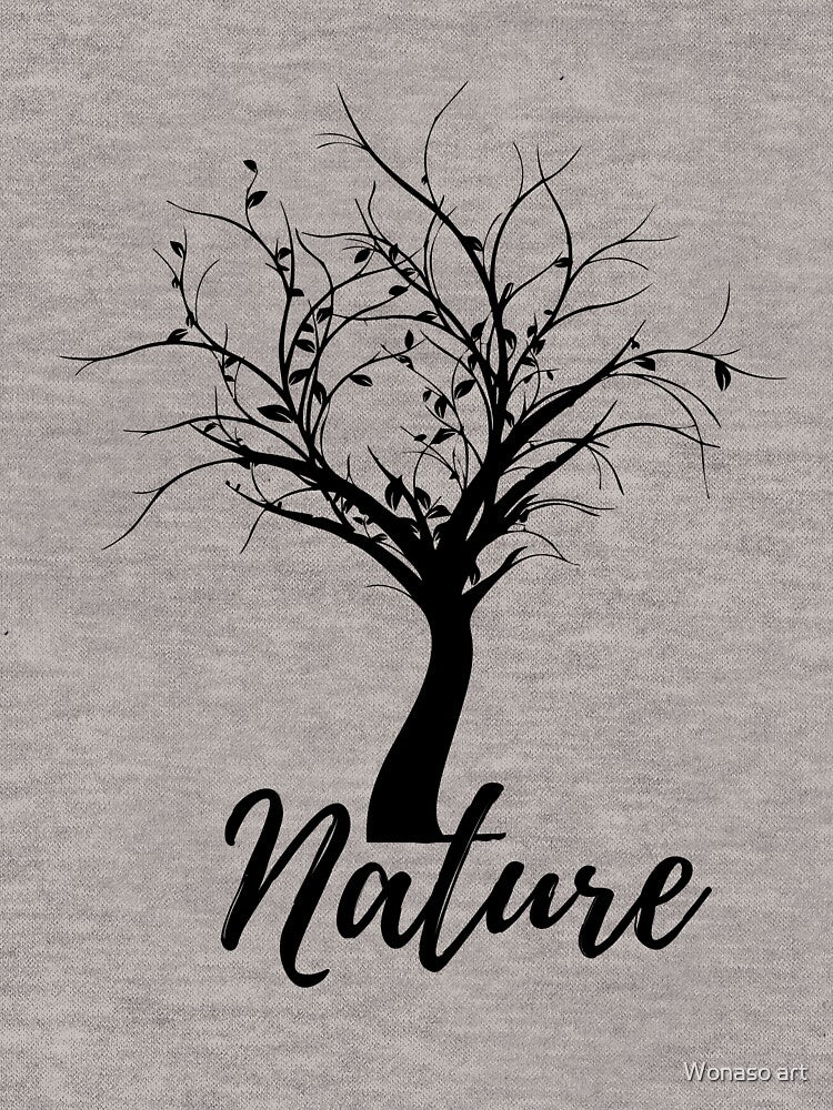 Nature T-shirt, Natural motives T-shirt, Nature Mask, unisex t-shirt, Unisex Crew neck T-shirt, Organic t-shirt, vegan gift shirt by Wonaso art