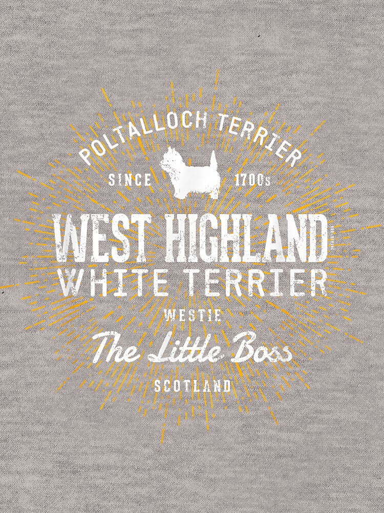 Vintage Westie For Dog Lovers West Highland White Terrier by LaurieDNorman