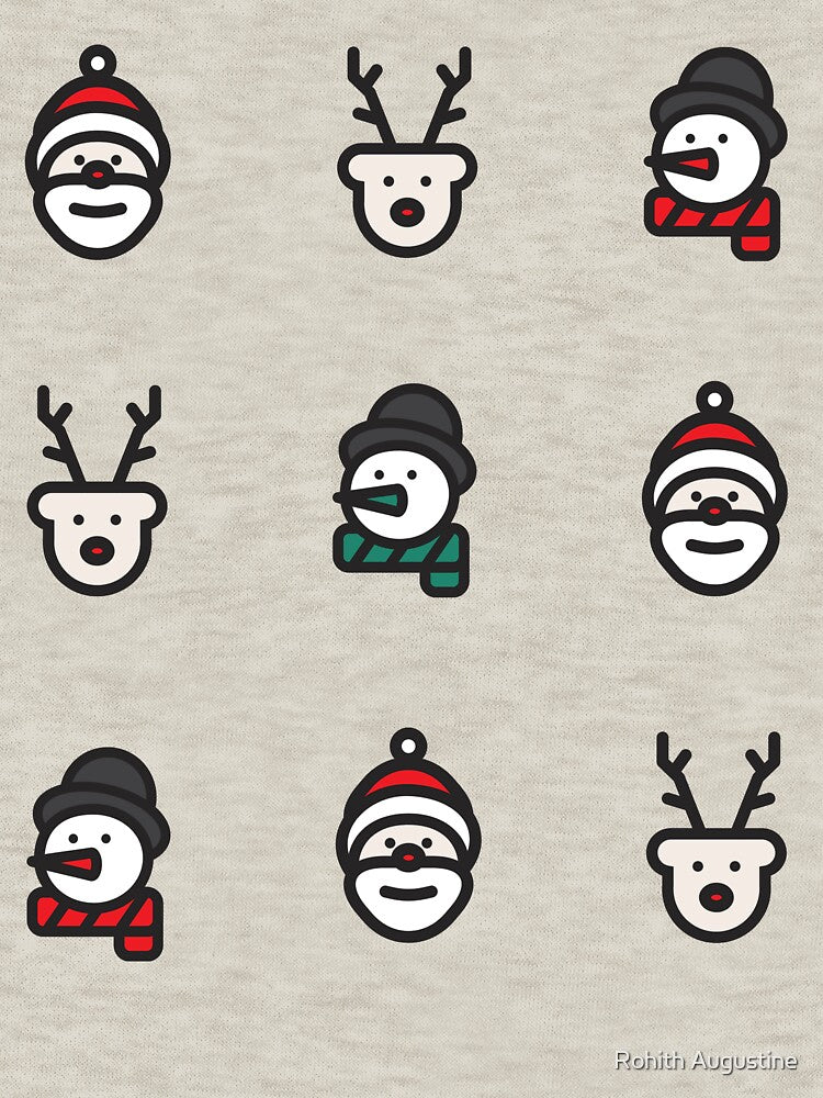 Christmas Clipart - Festive Apparel and Accessories by Rohith Augustine