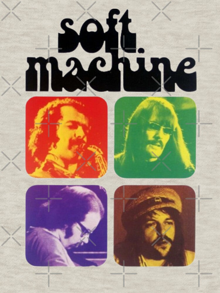 Soft Machine Band Members Collage by progcentre
