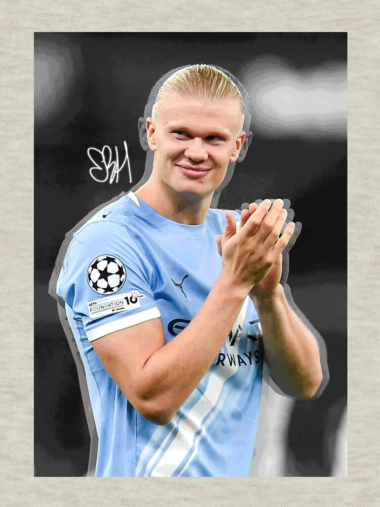 Erling Haaland, Futbol, football, soccer by BigBossHideout