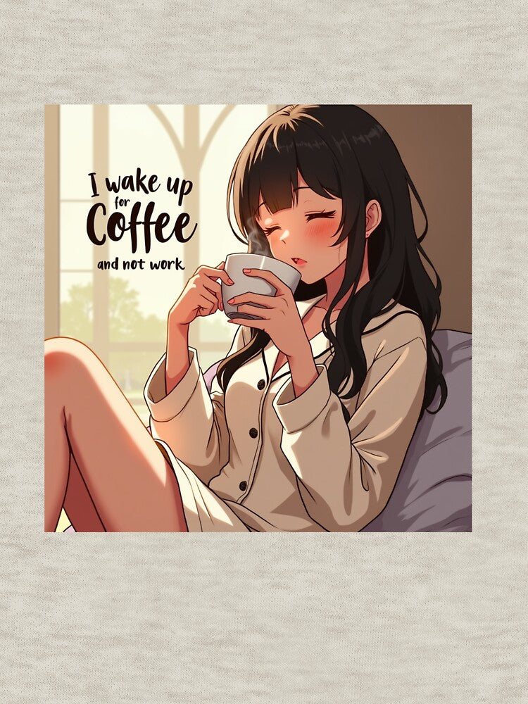 "Caffeine Over Career: The Morning Mantra Tee" by ARTSWAG99