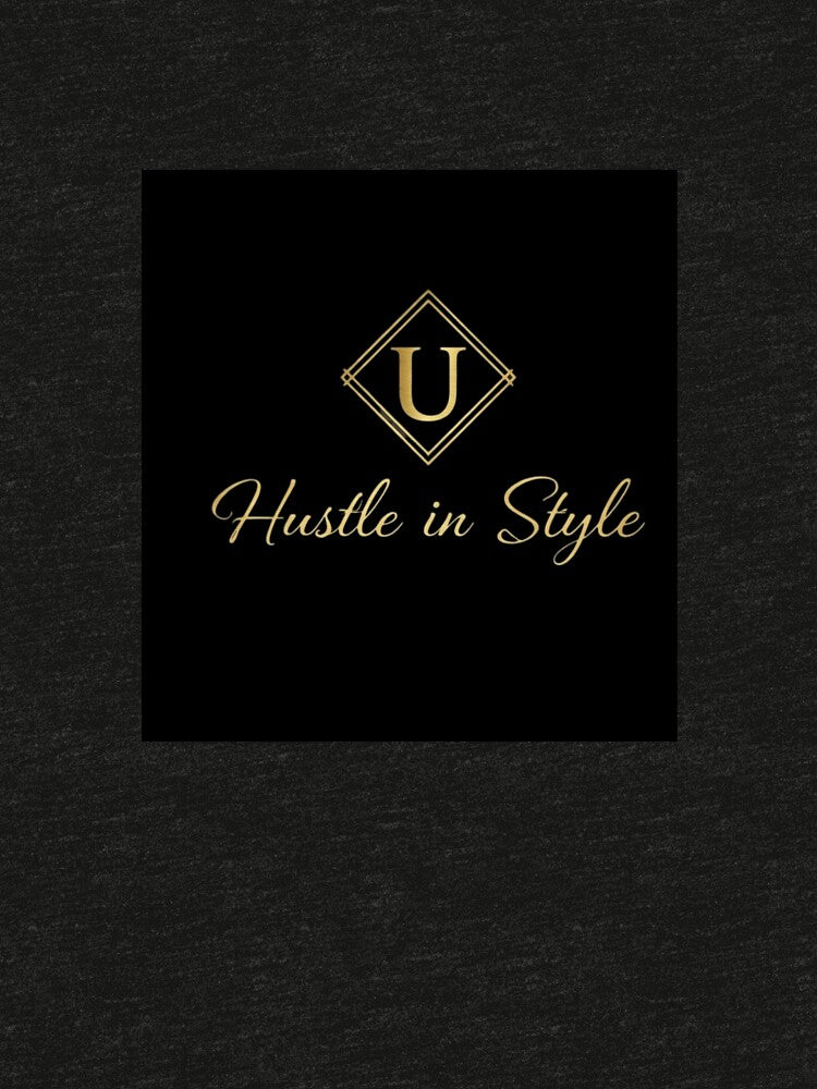 Hustle in Style - Luxury Gold Diamond Emblem by ULLIVIERI by ULLIVIERI