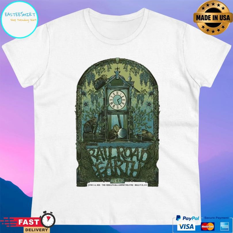 Railroad Earth Bellvue Co Tour On Jun 5 6 2026 Shirt
