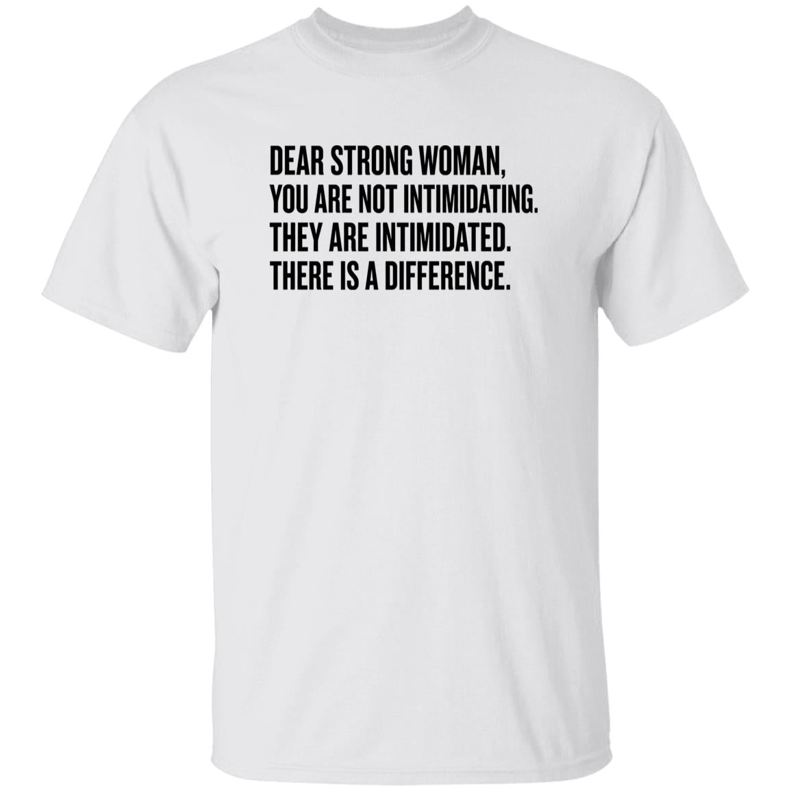 Cheryl Reeve Dear Strong Women You Are Not Intimidating They Are Intimidated There Is A Difference Shirt