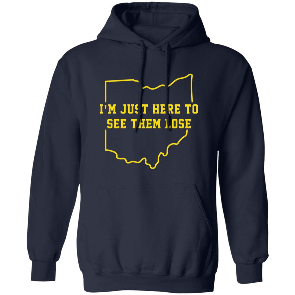 I’m Just Here To See Them Lose Ohio Map 2026 Shirt
