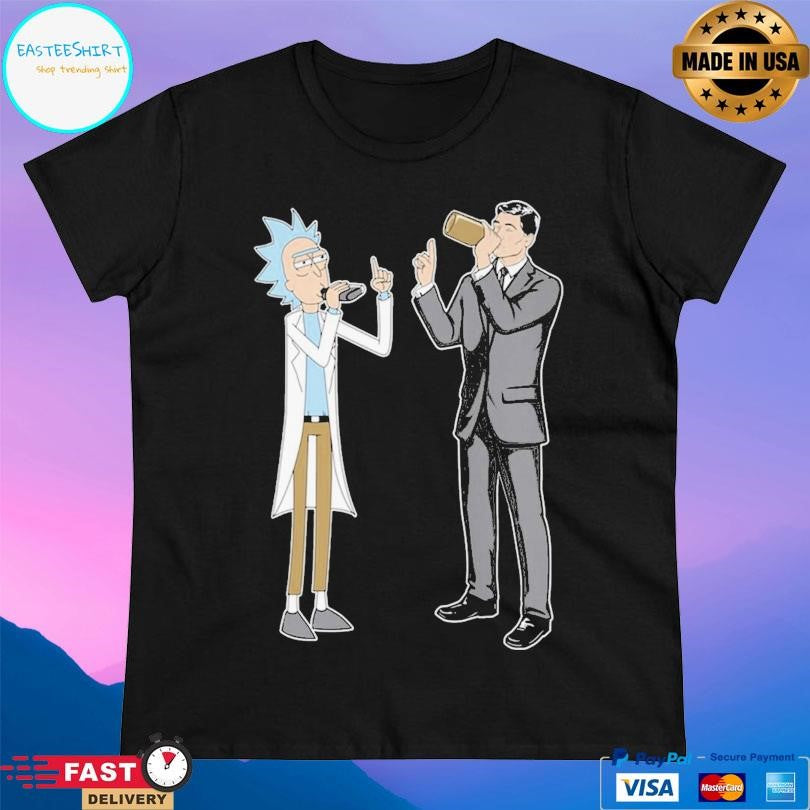 Rick and archer drinking buddies shirt