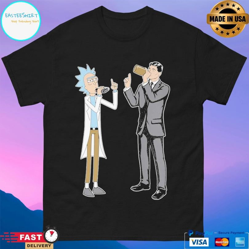 Rick and archer drinking buddies shirt
