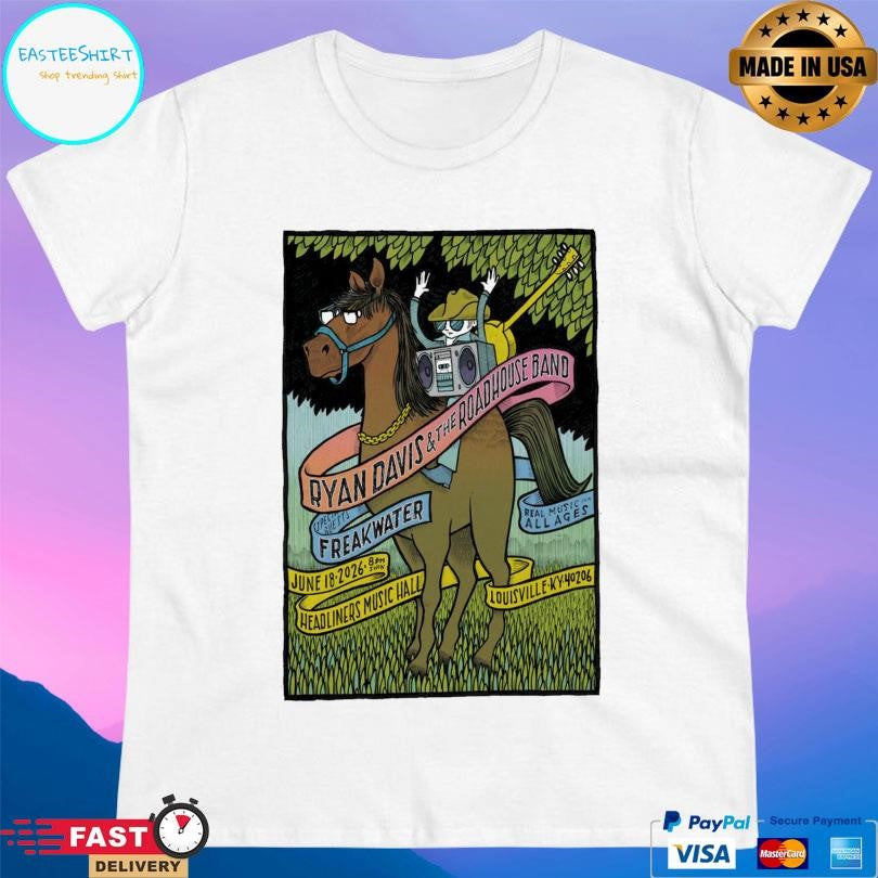 Ryan Davis And The Roadhouse Band 6 18 2026 Louisville Ky Shirt