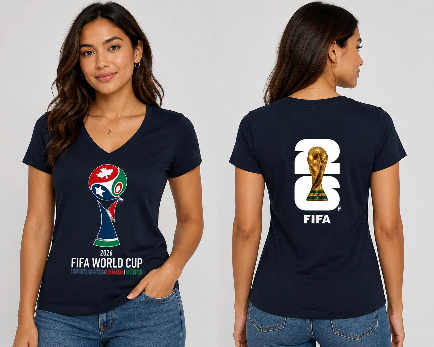 World Cup 2026 T-Shirt Football Fan Graphic Tee Unisex X-Large Sports team