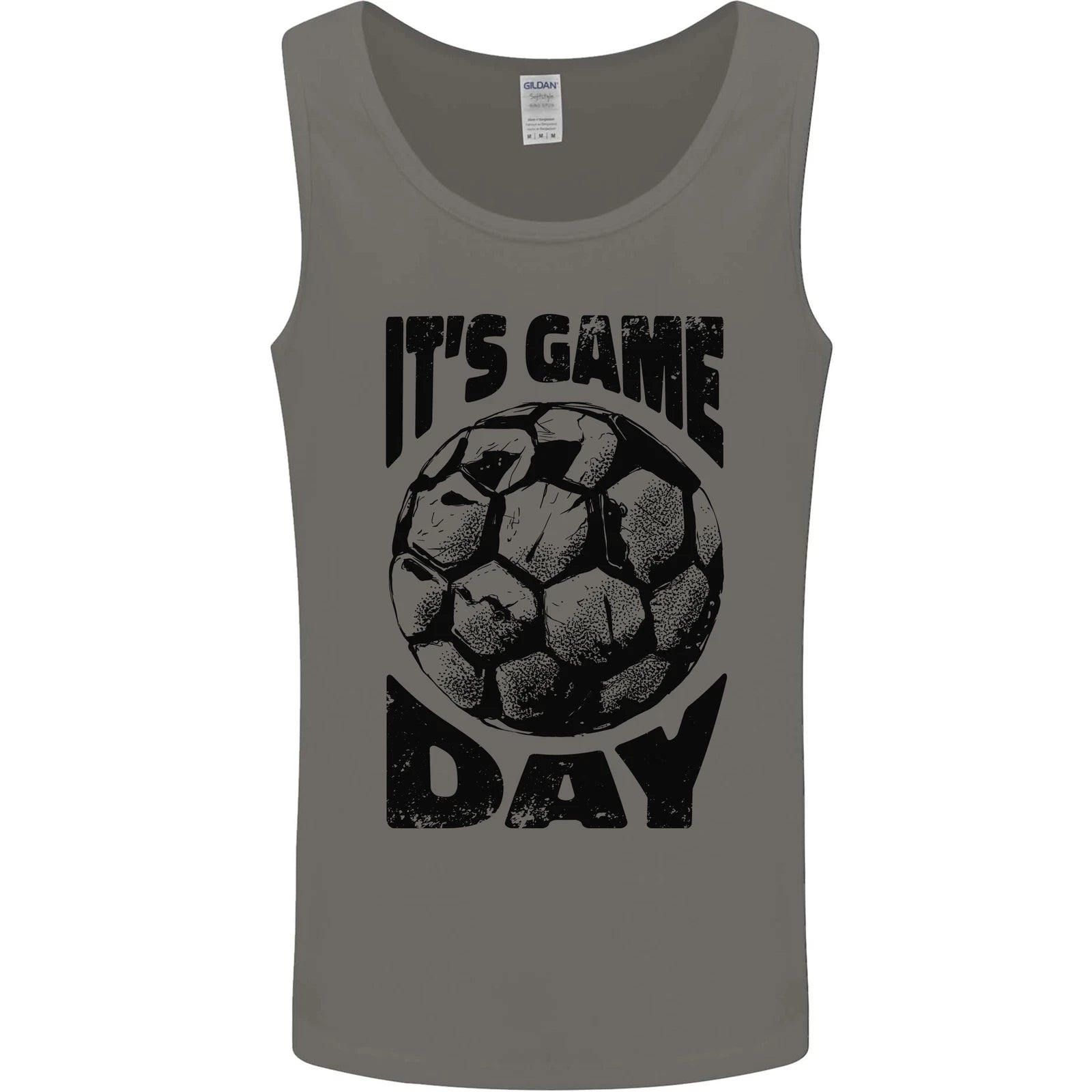 Football Its Game Day Soccer Mens Vest Tank Top