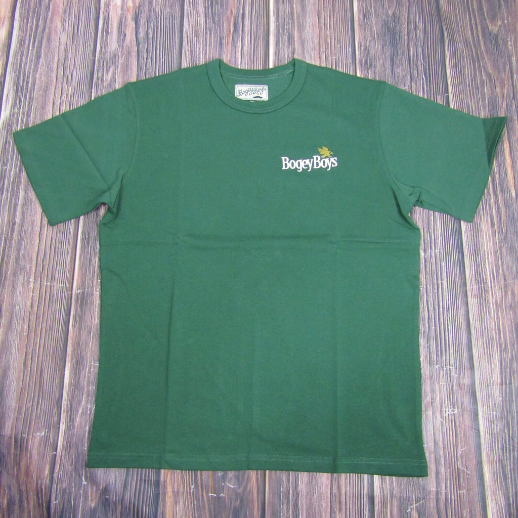 Bogey Boys NEW Mens Medium Green Crewneck Tee T Shirt Golf Macklemore