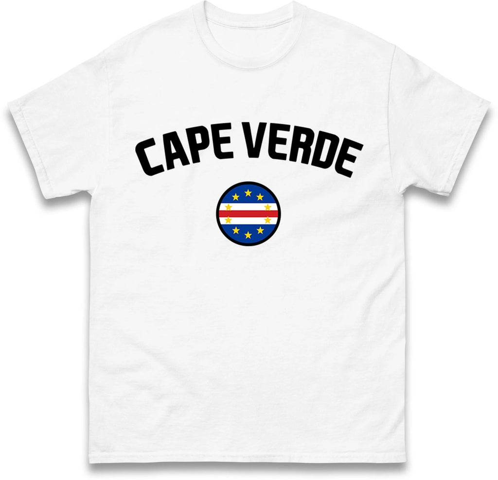 Cape Verde football T Shirt,Personalised football Tee,Custom Name and Number Top