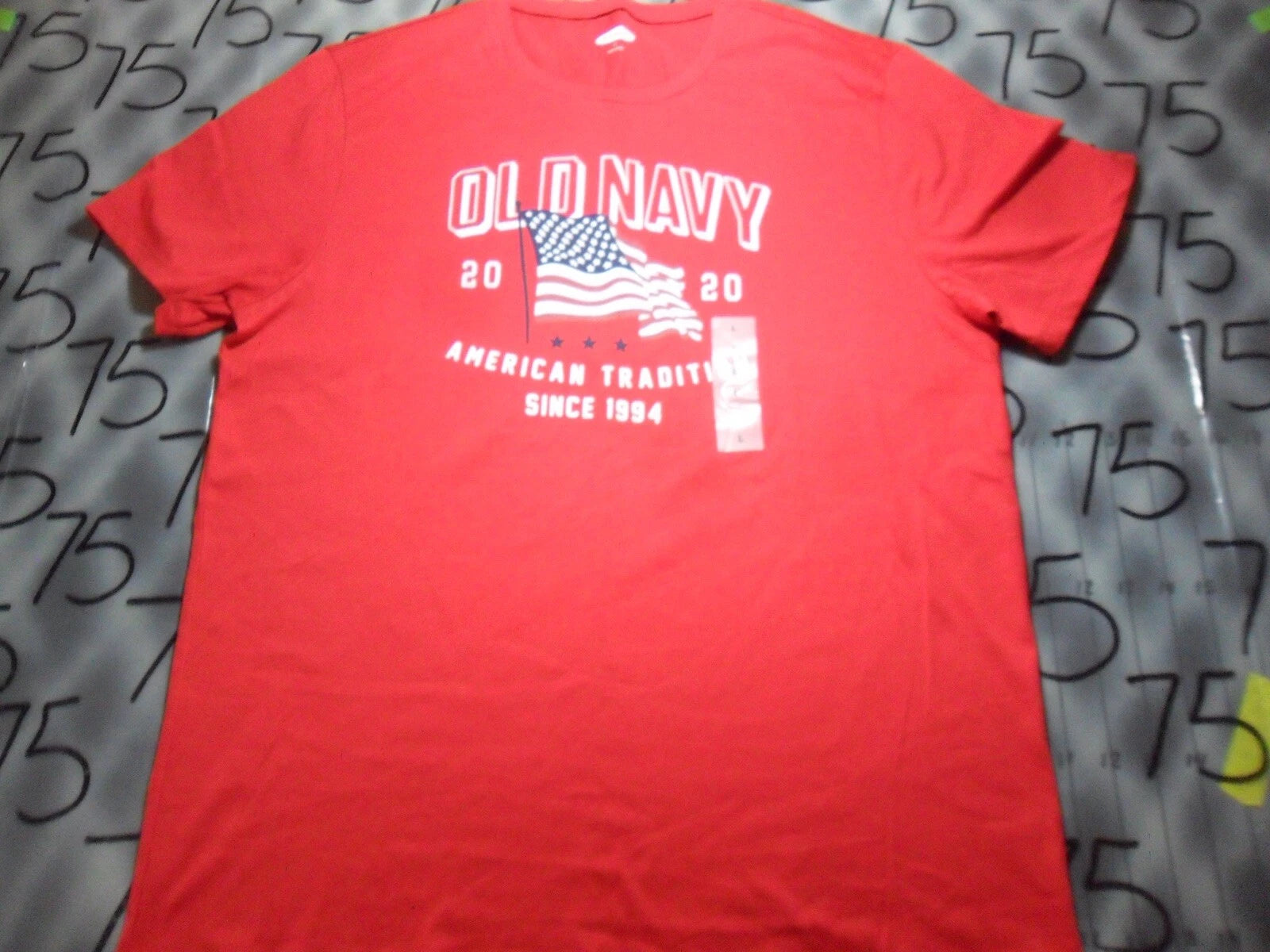 Large NWOT 2020 Old Navy Patriotic Pandemic Time T Shirt