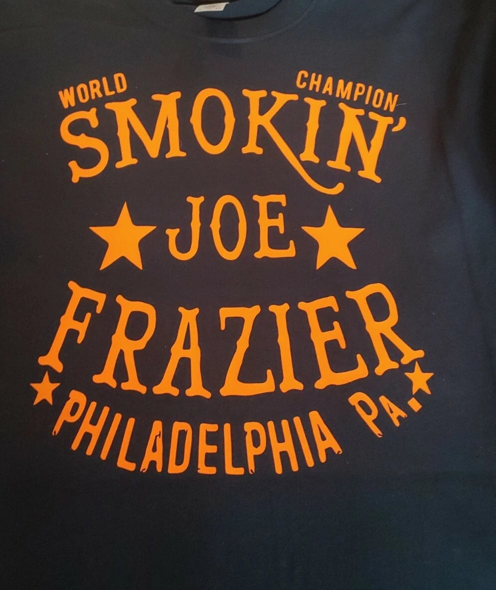 New premium smoking smokin Joe Frazier Philadelphia shirt tshirt shirt t boxing