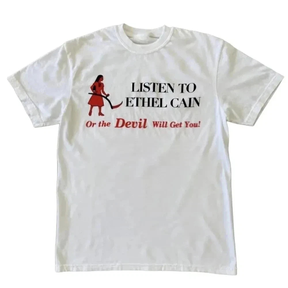 Listen to Ethel Cain or Devil Will Get You 2026 reprint Comfort Colors T-Shirt