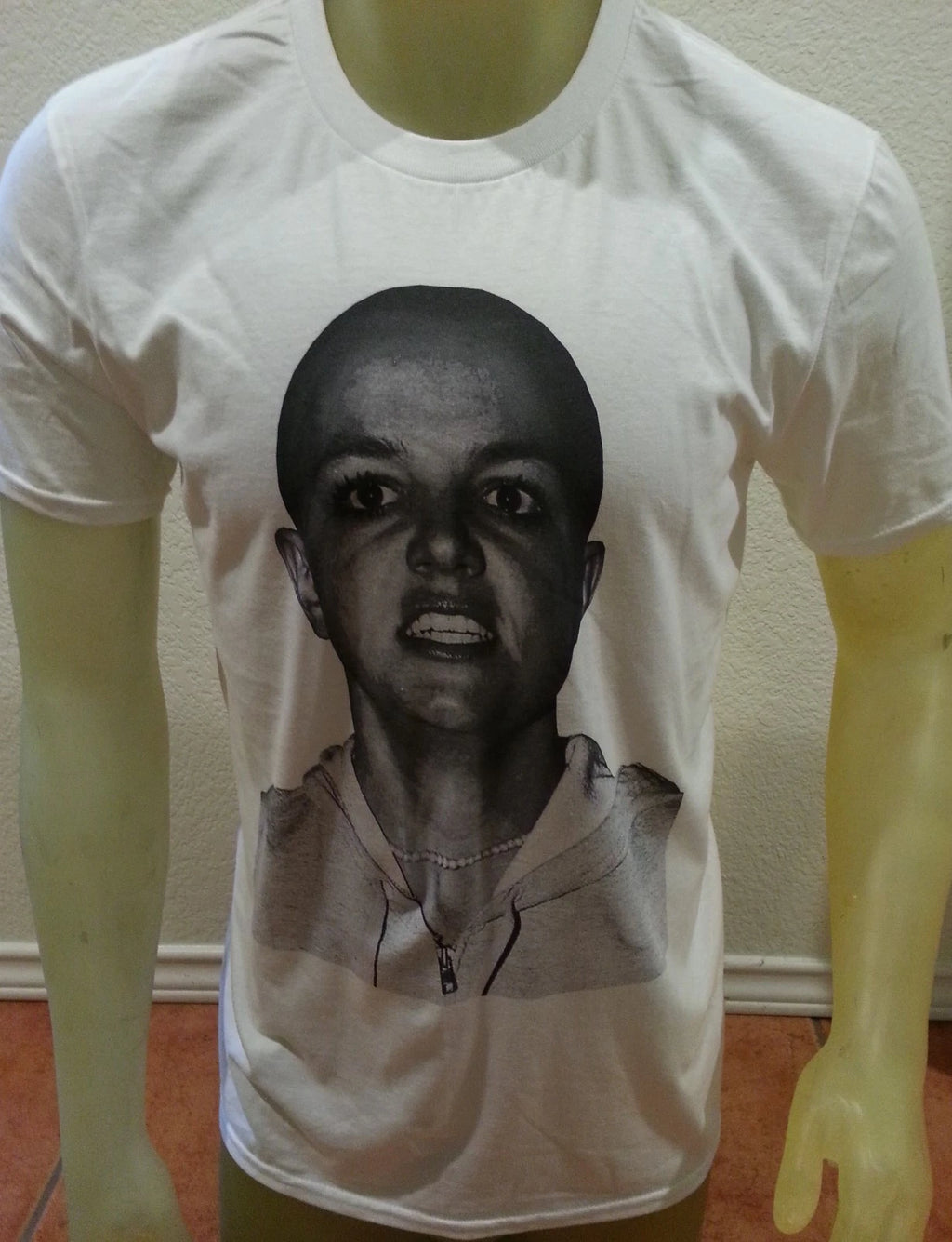 Britney Spears Bald T shirt S, M, L, XL Las Vegas Baby One More Time