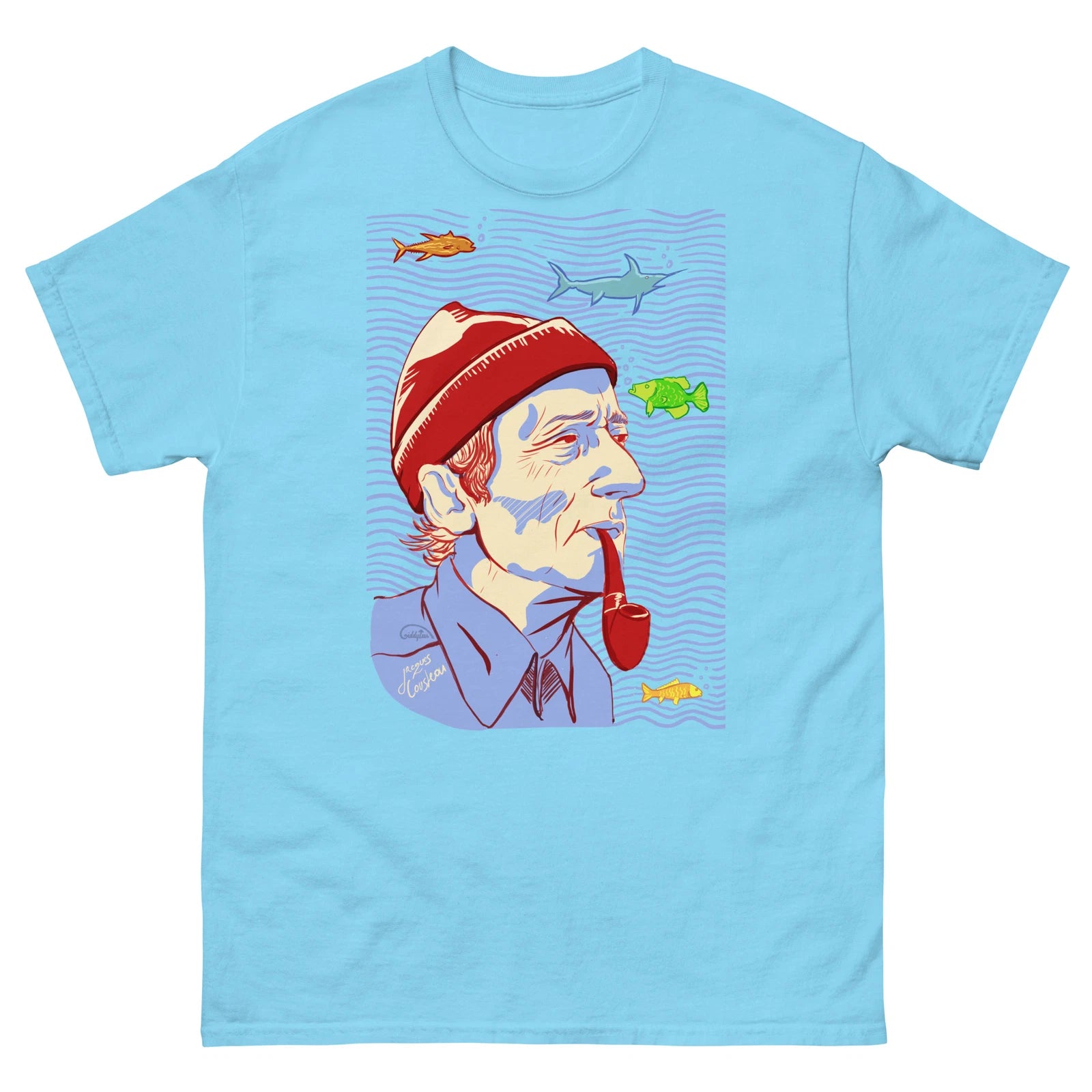 Jacques-Yves Cousteau T shirt