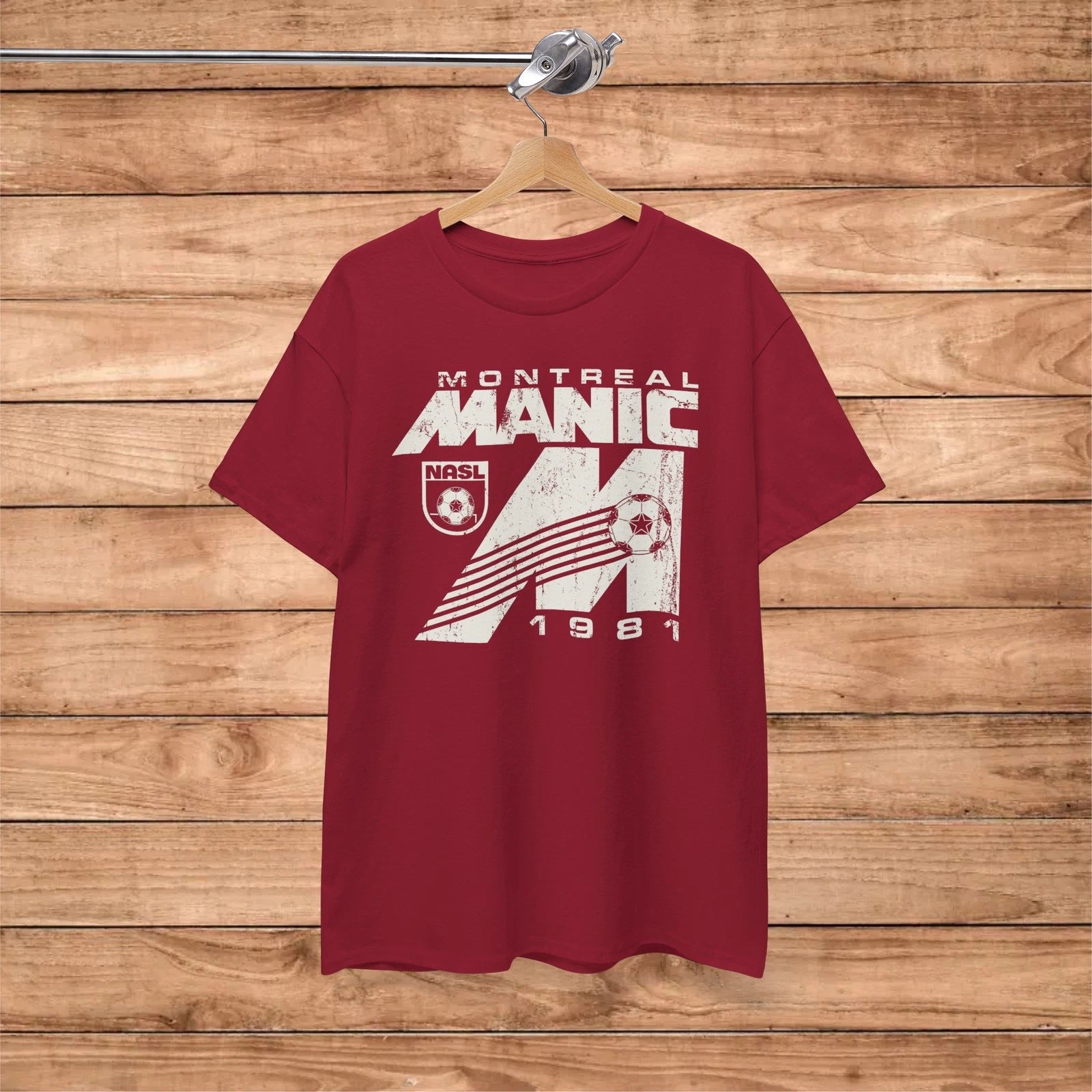 Montreal Maniac 1981 Vintage NASL Soccer Premium Unisex T-Shirt