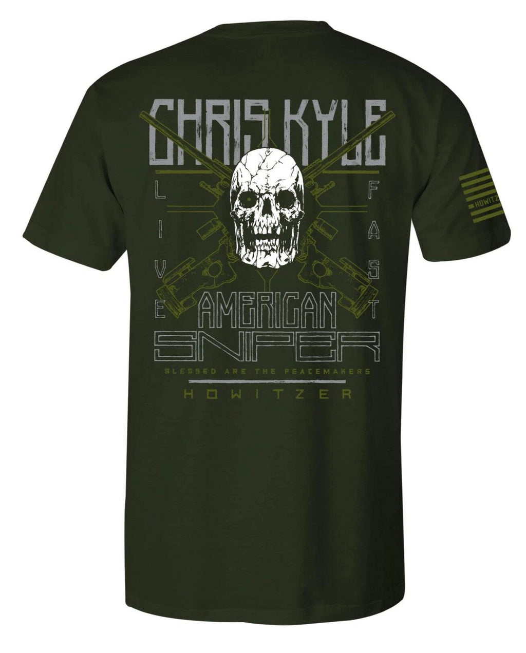 Howitzer Style Men's T-shirt Ck Kills Military Grunt MFG